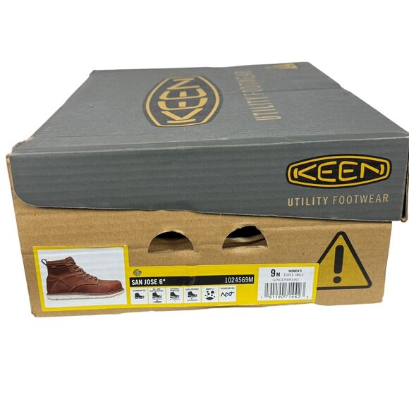 Keen Shoes Keen Utility Womens San Jose 6 Alloy Toe Wedge Work
